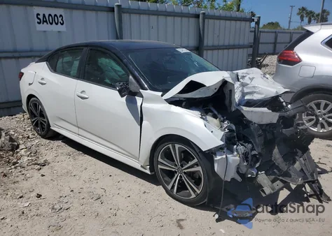 2021 Nissan Sentra Sr from USA, damaged, VIN 3N1AB8DV5MY287904